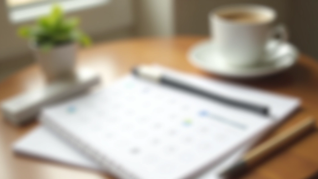 Kalender und Planer auf Schreibtisch mit Bleistift, symbolisiert strukturierte Planung und Zeitmanagement für emotionales Training